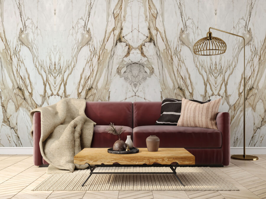 Großkeramikplatten 320 x 160 cm Franko Calacatta Antico für Arbeitsplatte und Verkleidung
