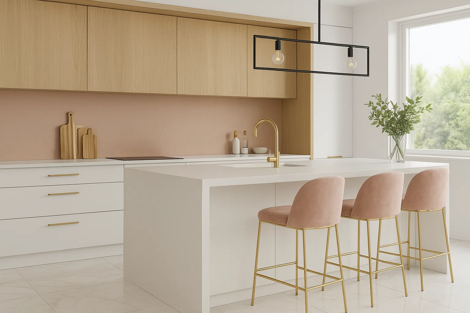 Dekton Zenith küchenarbeitsplatte aus Keramik nach Maß, Weiß - Matt