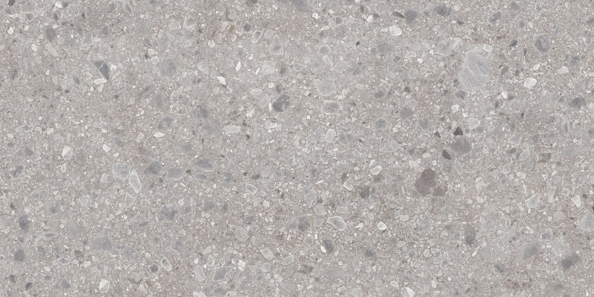 Badezimmerarbeitsplatte aus grauer Keramik Neolith Terrazo Ceppo - Silk