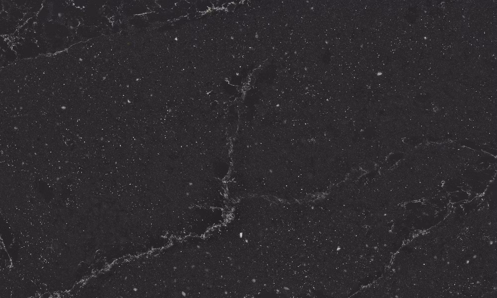 Silestone Romantic ash küchenarbeitsplatte aus Konglomerat nach Maß, Schwarz – Poliert