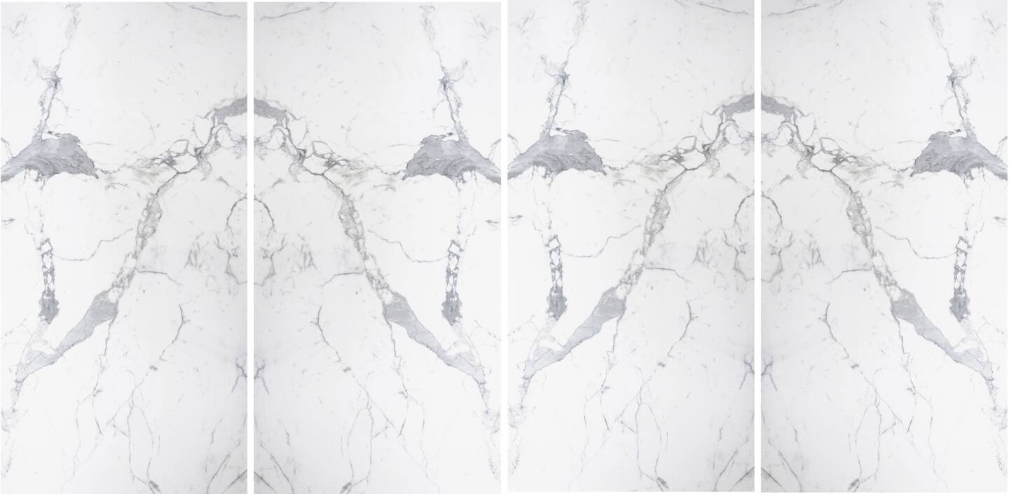 Großkeramikplatten 320 x 160 cm Franko Statuario Lucente für Arbeitsplatte und Verkleidung