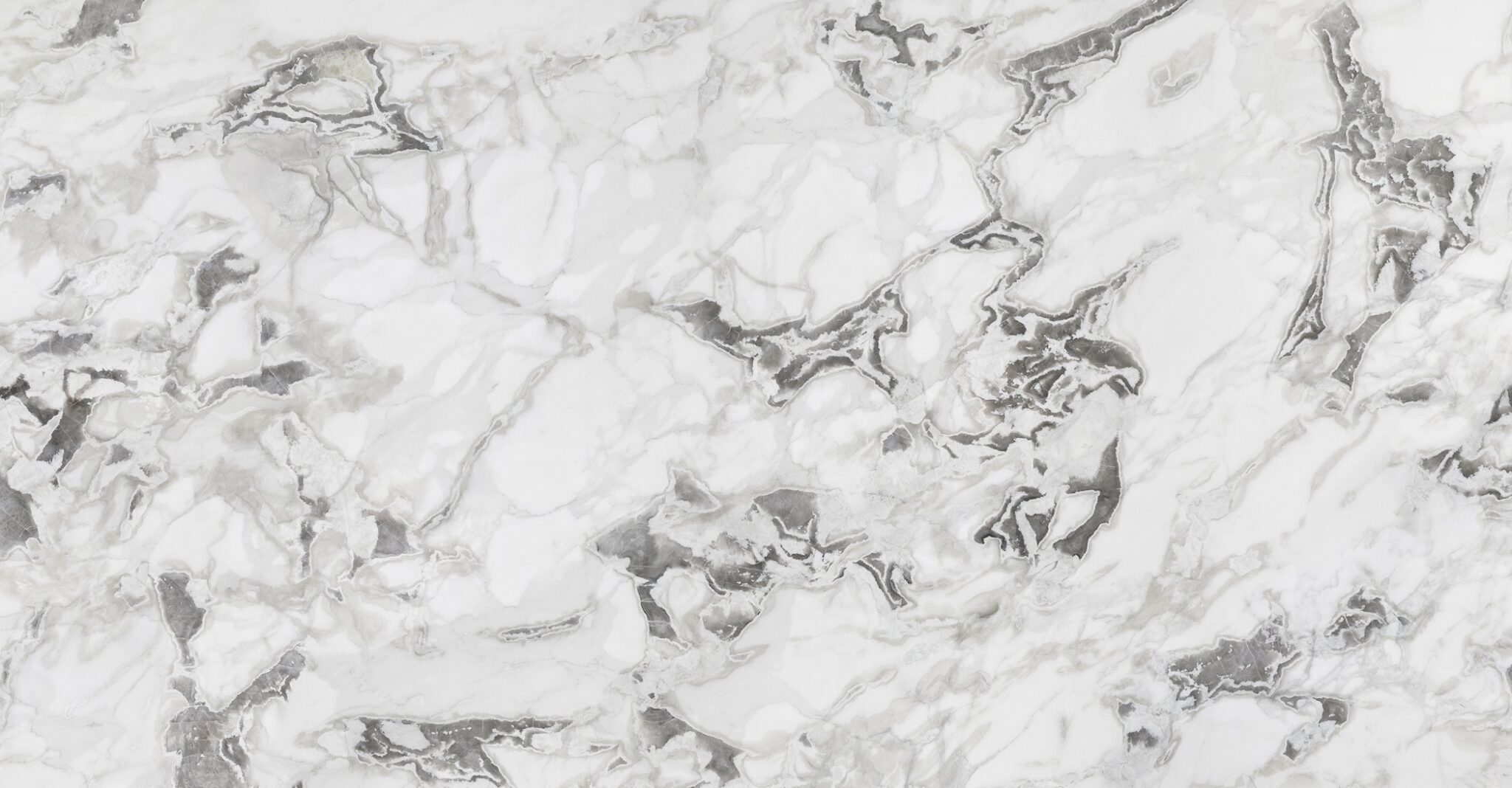 Badezimmerarbeitsplatte aus weißer Keramik Neolith Whitehaven - Poliert