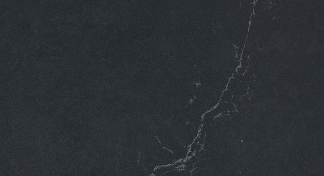 Silestone Charcoal Soapstone küchenarbeitsplatte aus Konglomerat nach Maß, Schwarz – Suede