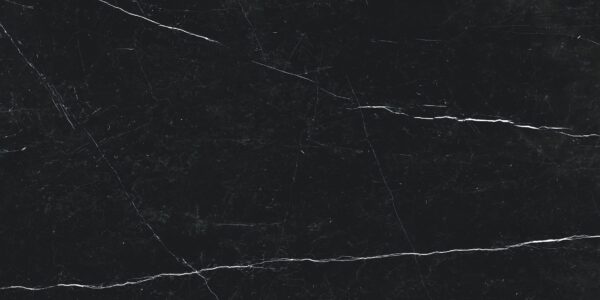 Florim Marble Marquinia küchenarbeitsplatte aus Keramik nach Maß, Schwarz – Matt