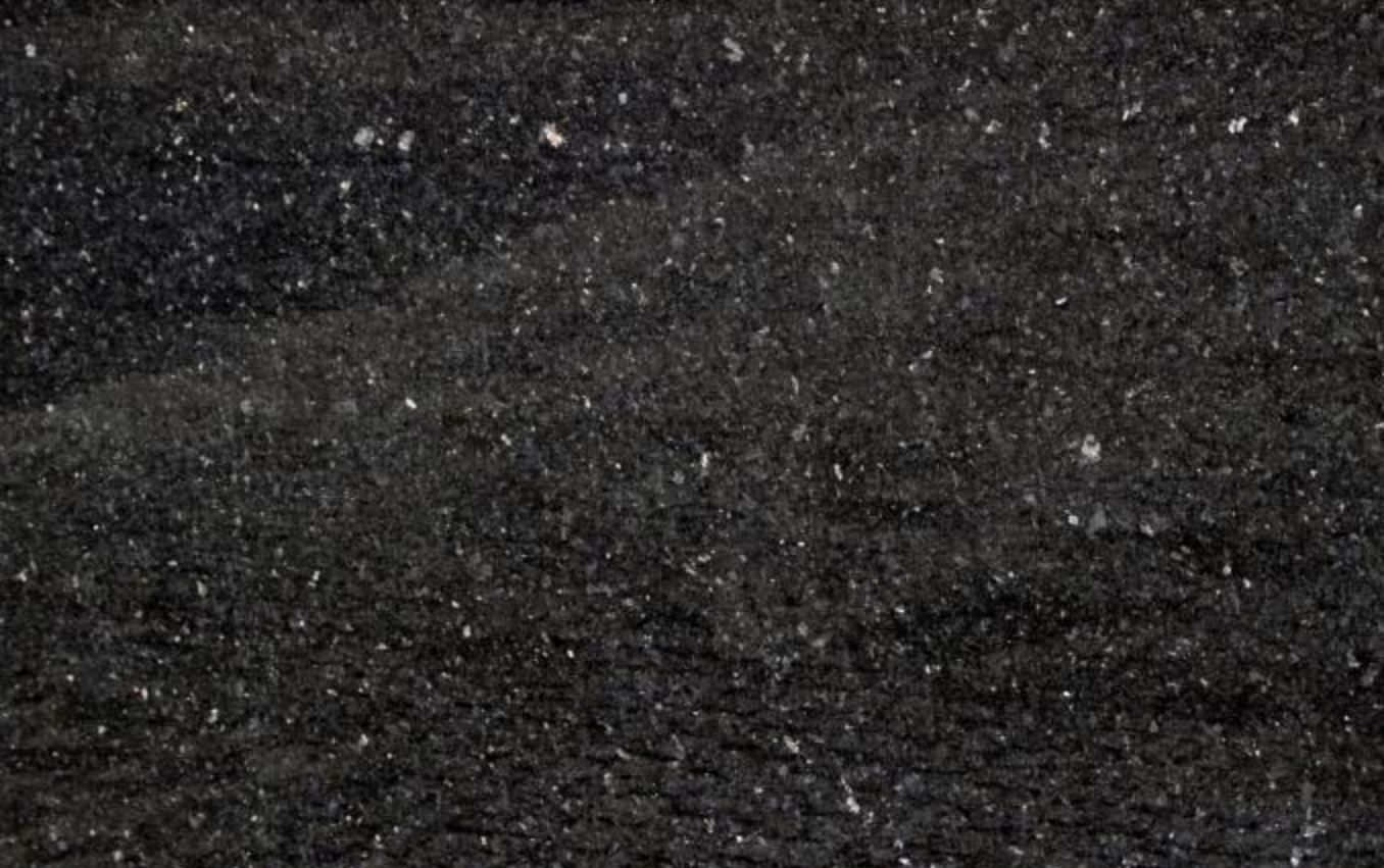 Küchenarbeitsplatte aus Granit nach Maß, Schwarz – Nero Angola - Gebürstet