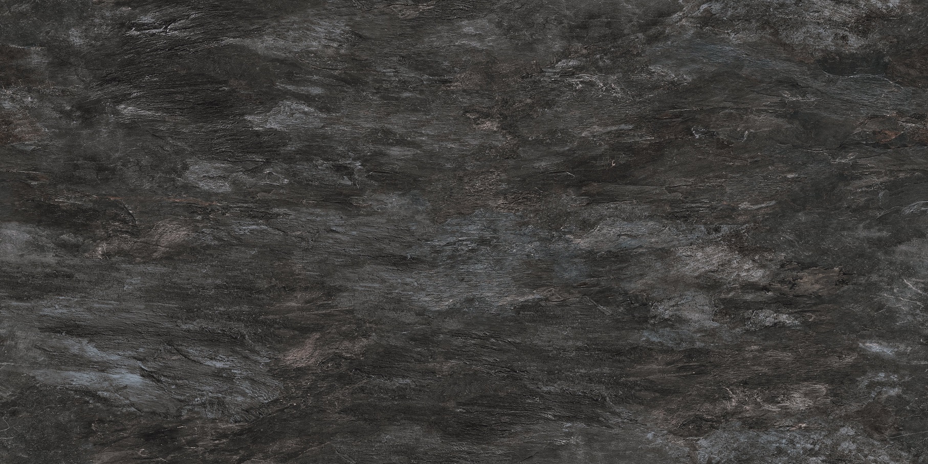 Badezimmerarbeitsplatte aus schwarzer Keramik Florim Stone Noir - matt