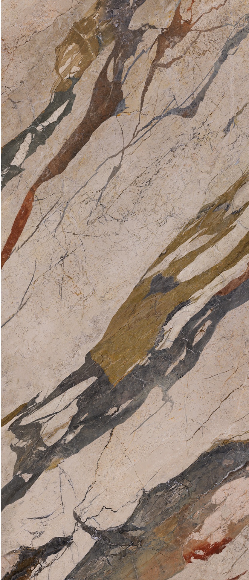 Großformatfliese Ava Breccia Sicilia 120x280cm 6mm