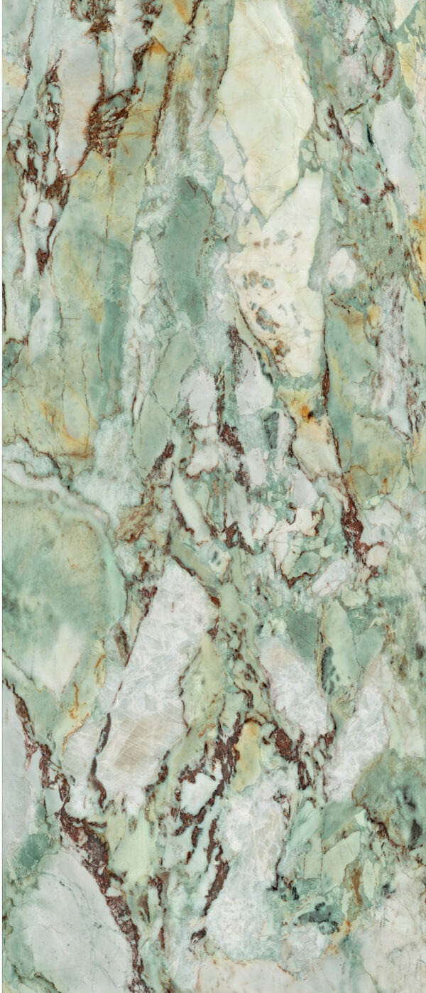 Großformatfliese Ava Green Sky 120x280cm 6mm