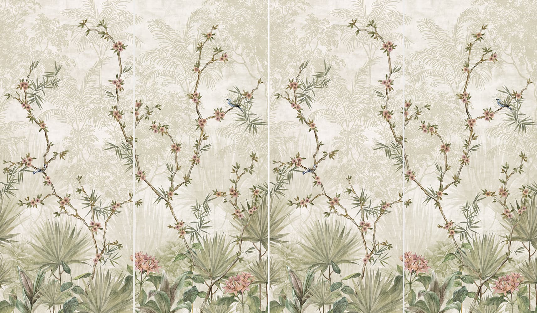 Großformatfliese Ava Imagine Jungle Chic 120x280cm 6mm