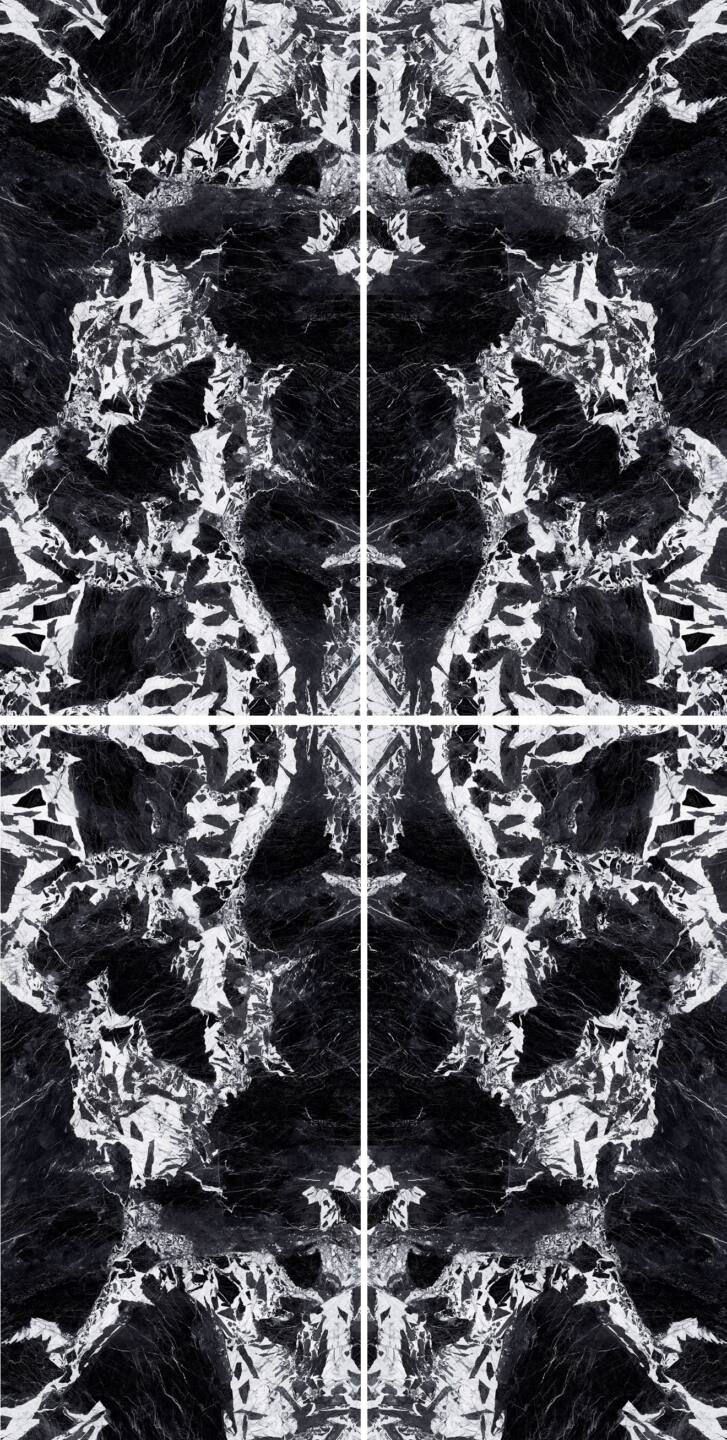 Großkeramikplatten 320 x 160 cm Franko Nero Antique für Arbeitsplatte und Verkleidung