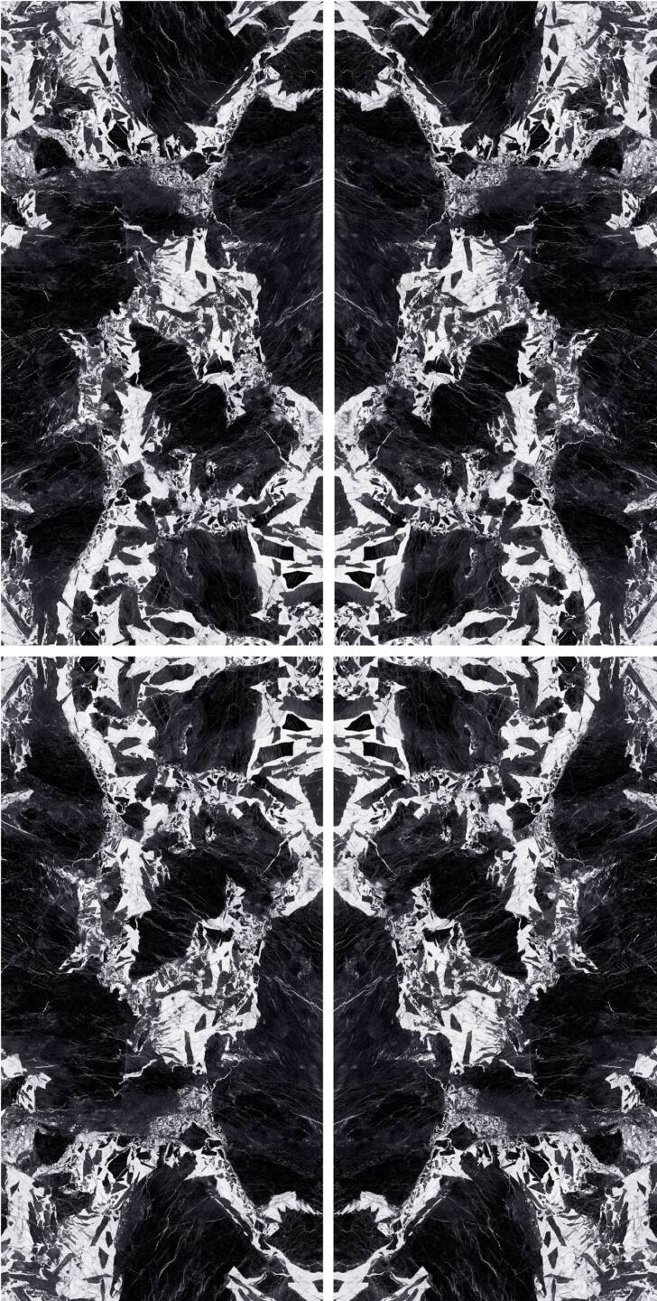 Großkeramikplatten 320 x 160 cm Franko Nero Antique für Arbeitsplatte und Verkleidung