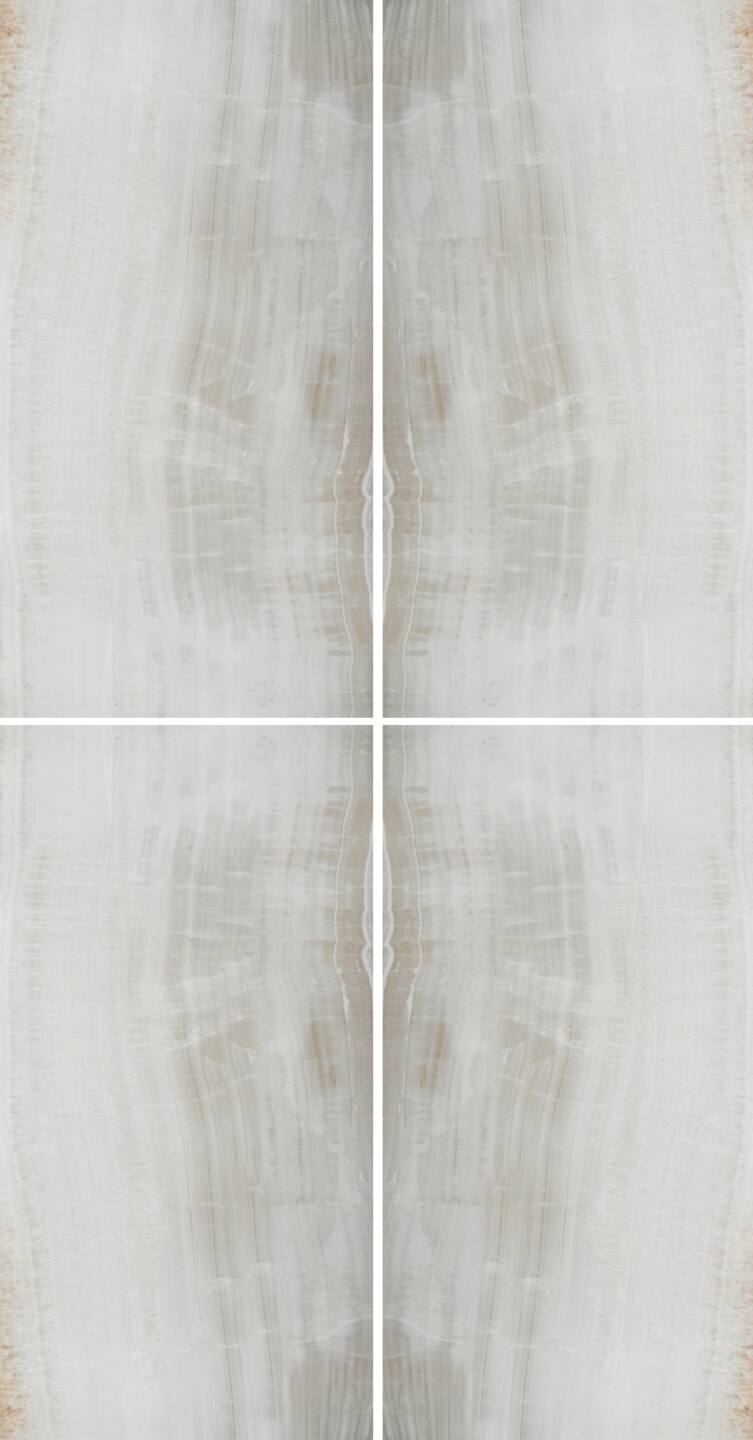 Großkeramikplatten 320 x 160 cm Franko Onice Avorio für Arbeitsplatte und Verkleidung