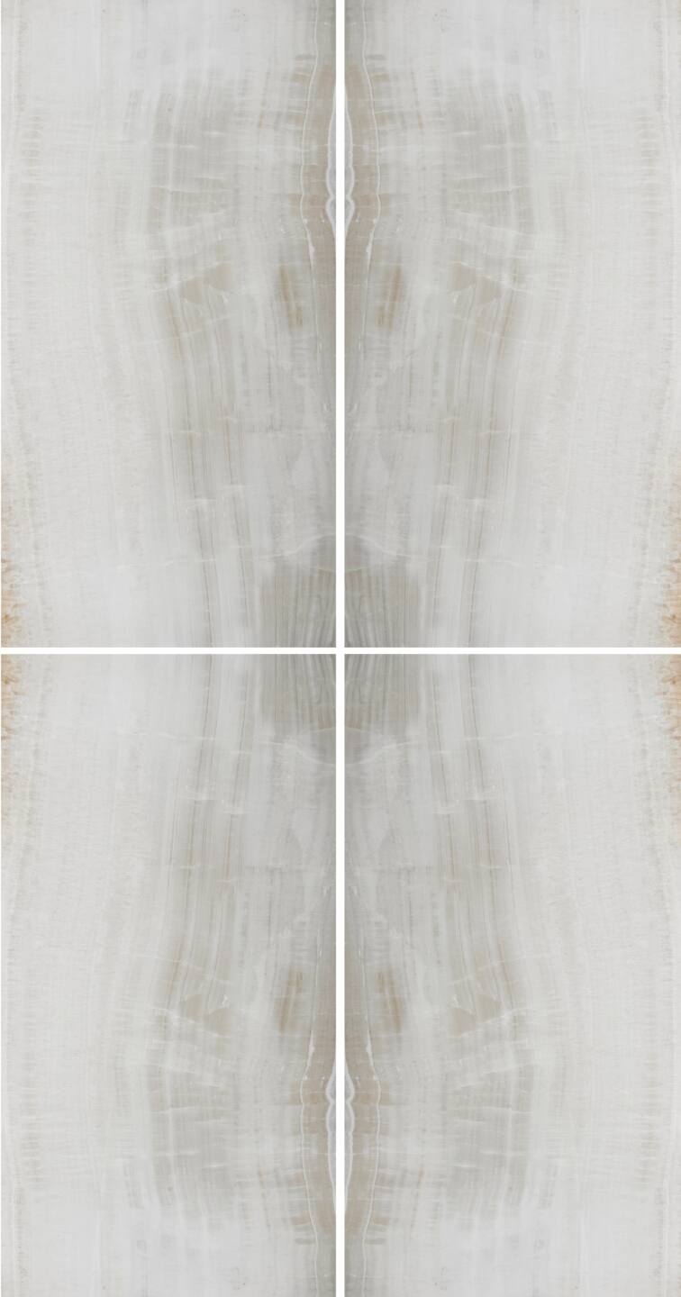 Großkeramikplatten 320 x 160 cm Franko Onice Avorio für Arbeitsplatte und Verkleidung