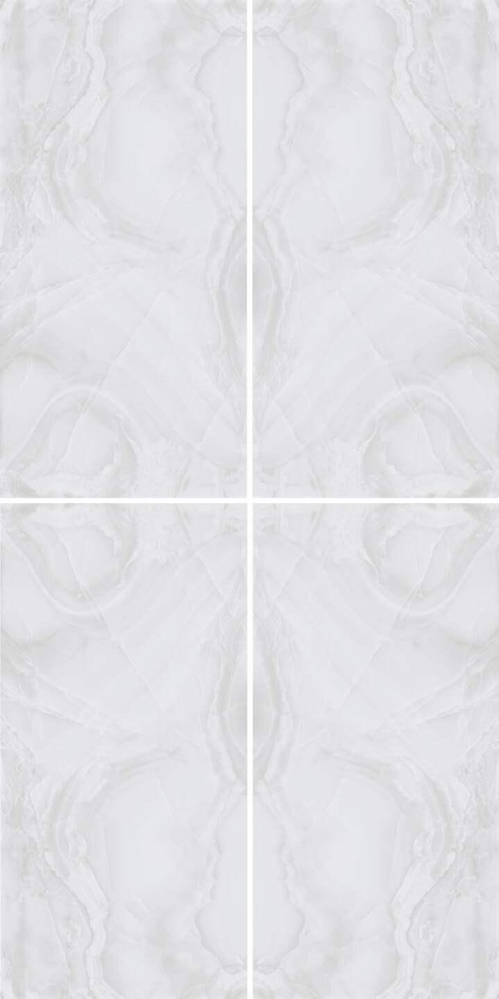 Großkeramikplatten 320 x 160 cm Franko Onice Bianco für Arbeitsplatte und Verkleidung
