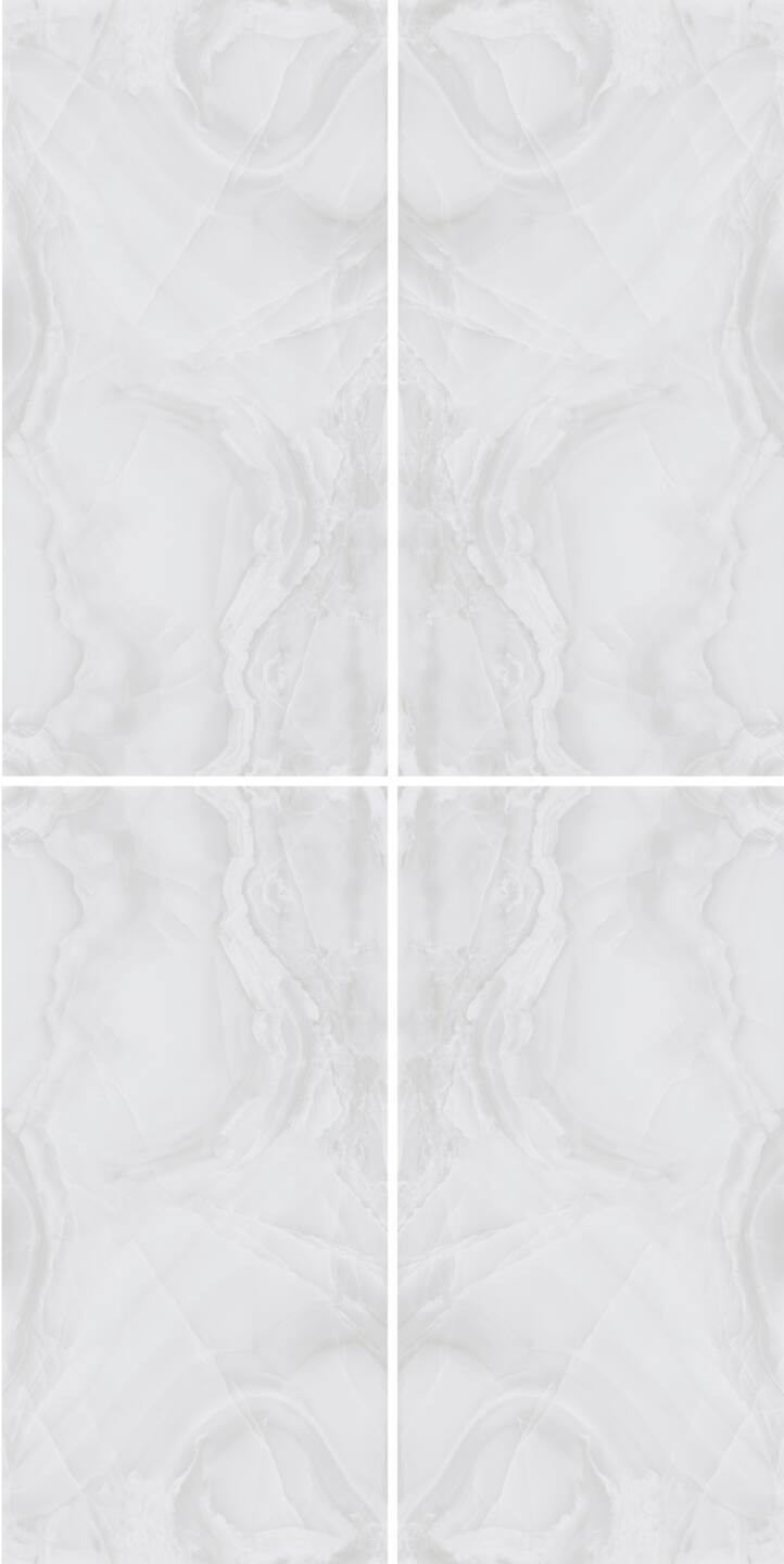 Großkeramikplatten 320 x 160 cm Franko Onice Bianco für Arbeitsplatte und Verkleidung