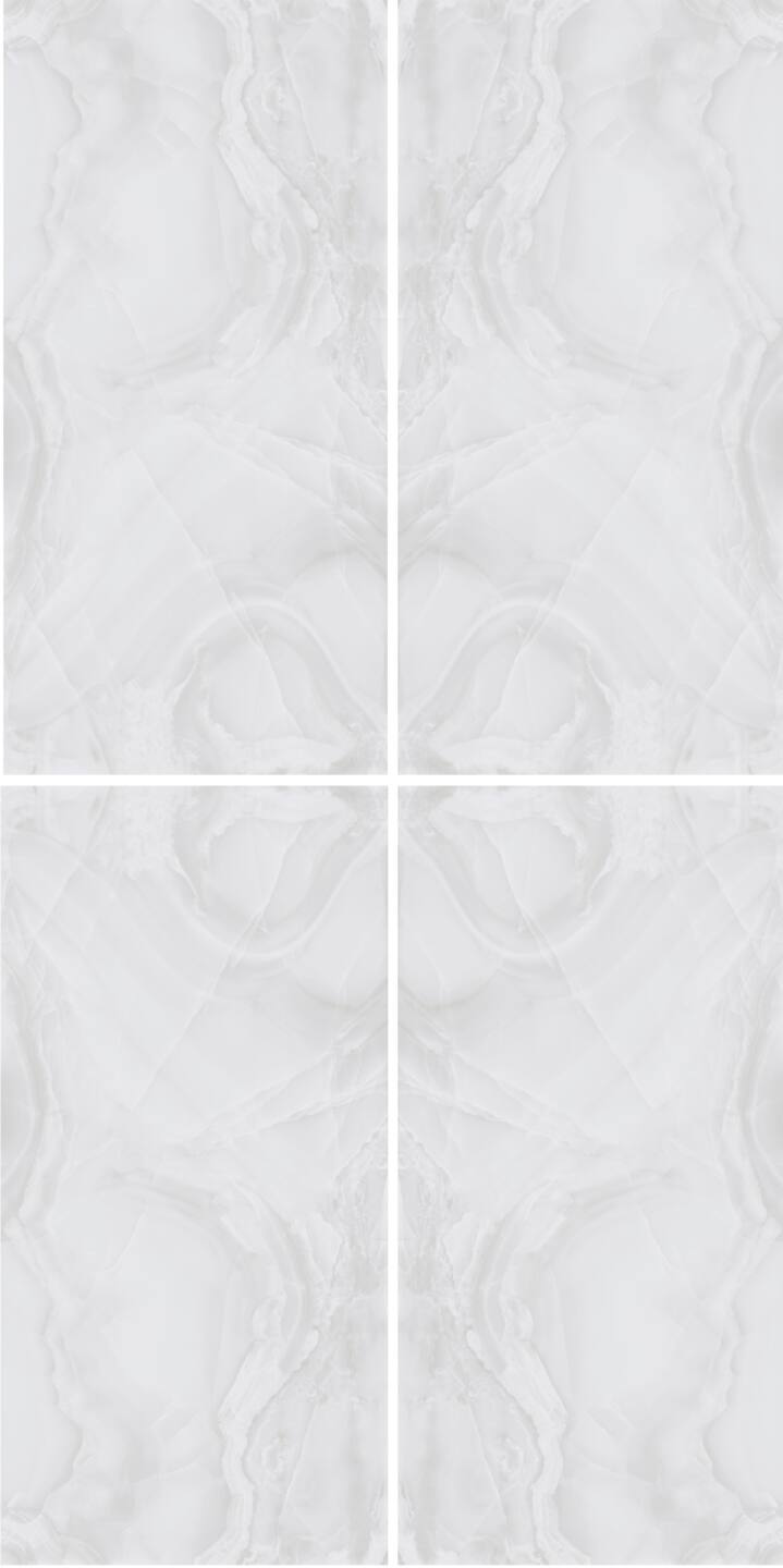 Großkeramikplatten 320 x 160 cm Franko Onice Bianco für Arbeitsplatte und Verkleidung