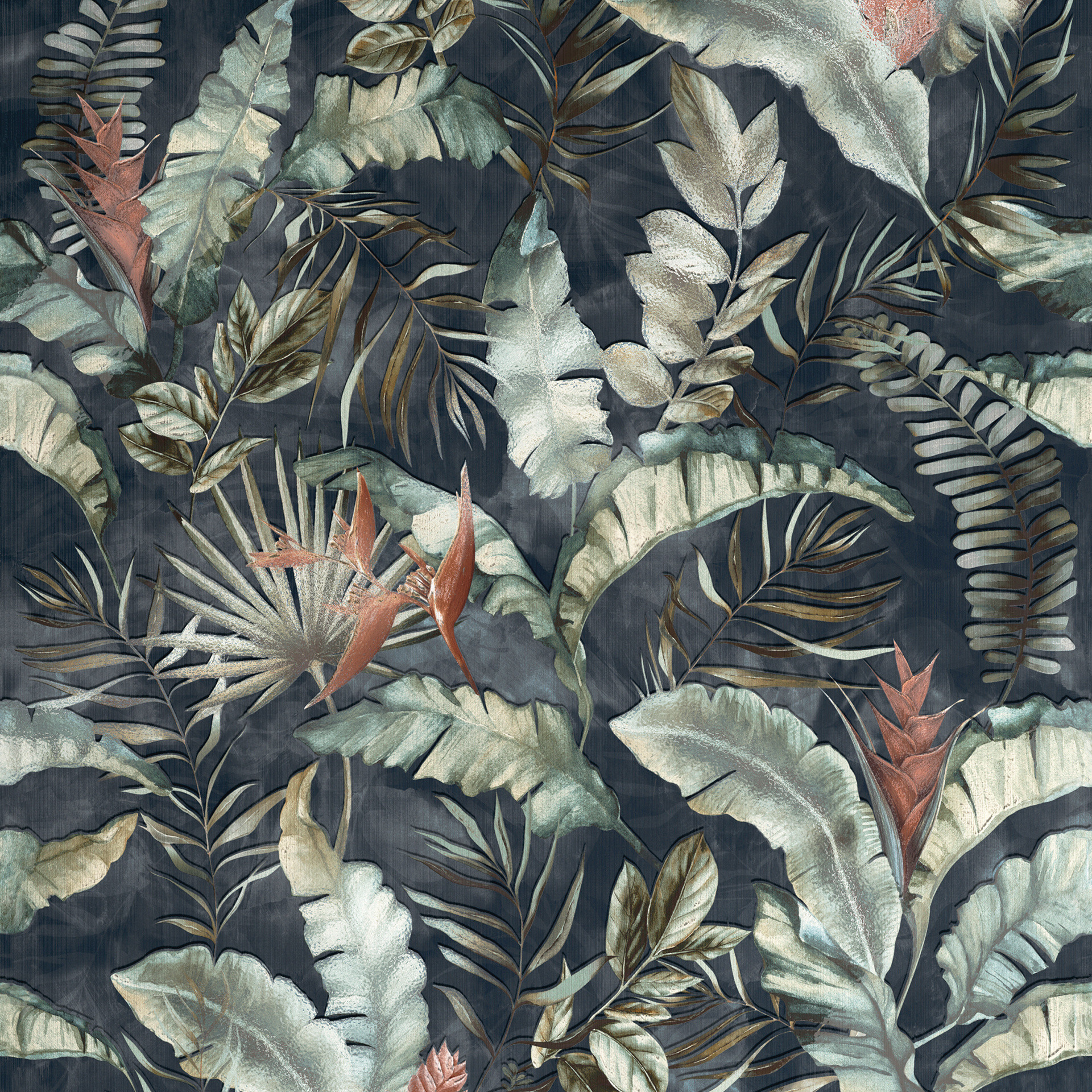 Großformatfliese Mirage Papier Encanto Gold 120x278cm 6 mm