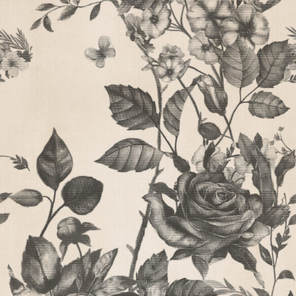 Großformatfliese Mirage Papier Blossom 120x278cm 6 mm