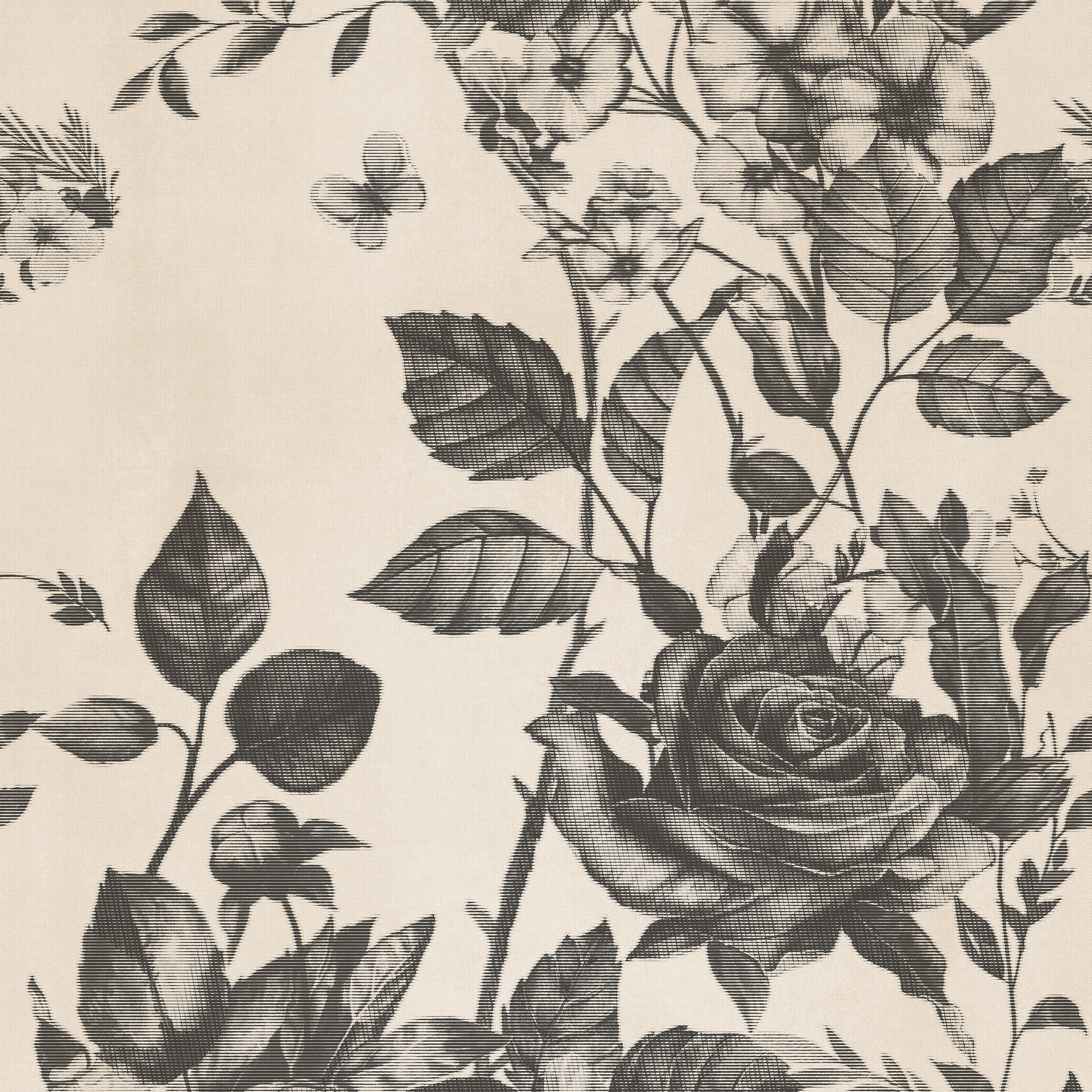 Großformatfliese Mirage Papier Blossom 120x278cm 6 mm