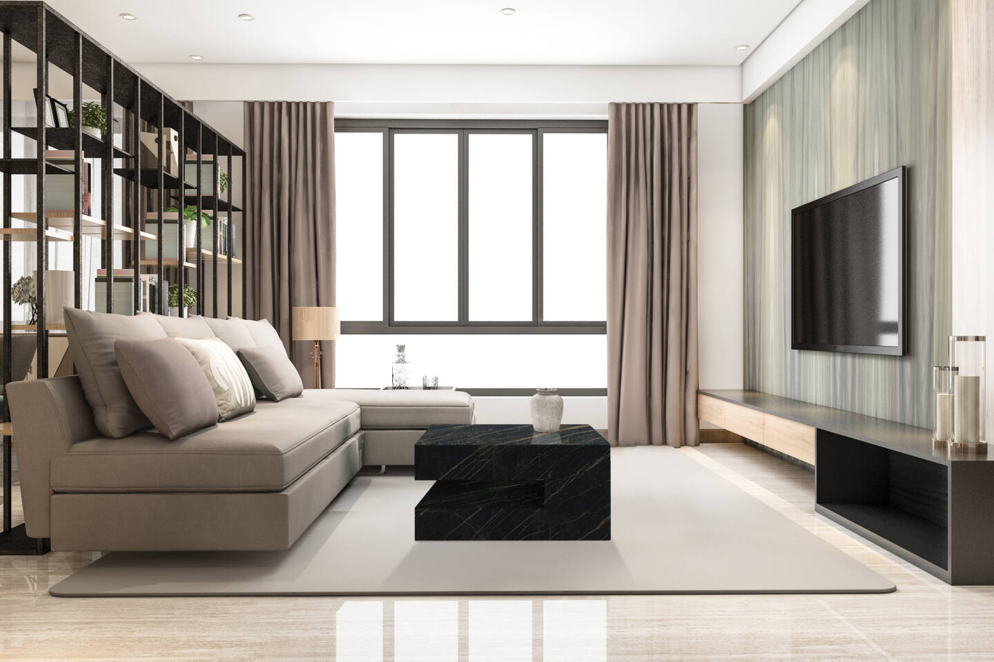 Tisch Franko Pelosa aus Franko Keramik 90×90