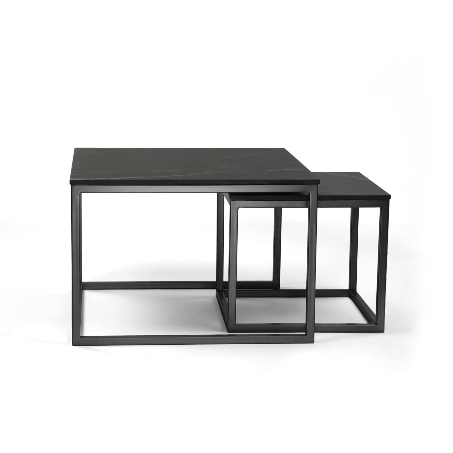 Tisch Franko Kanuhura Keramik Noir Desir 60×60 & 40×40