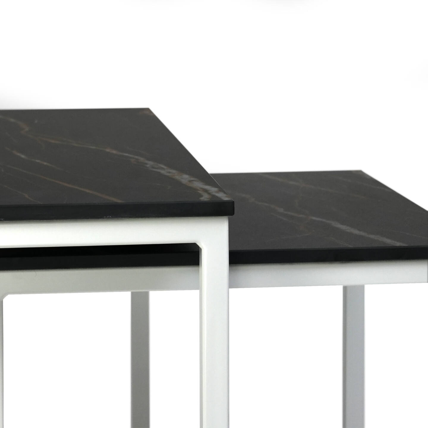 Tisch Franko Kanuhura Keramik Noir Desir 60×60 & 40×40