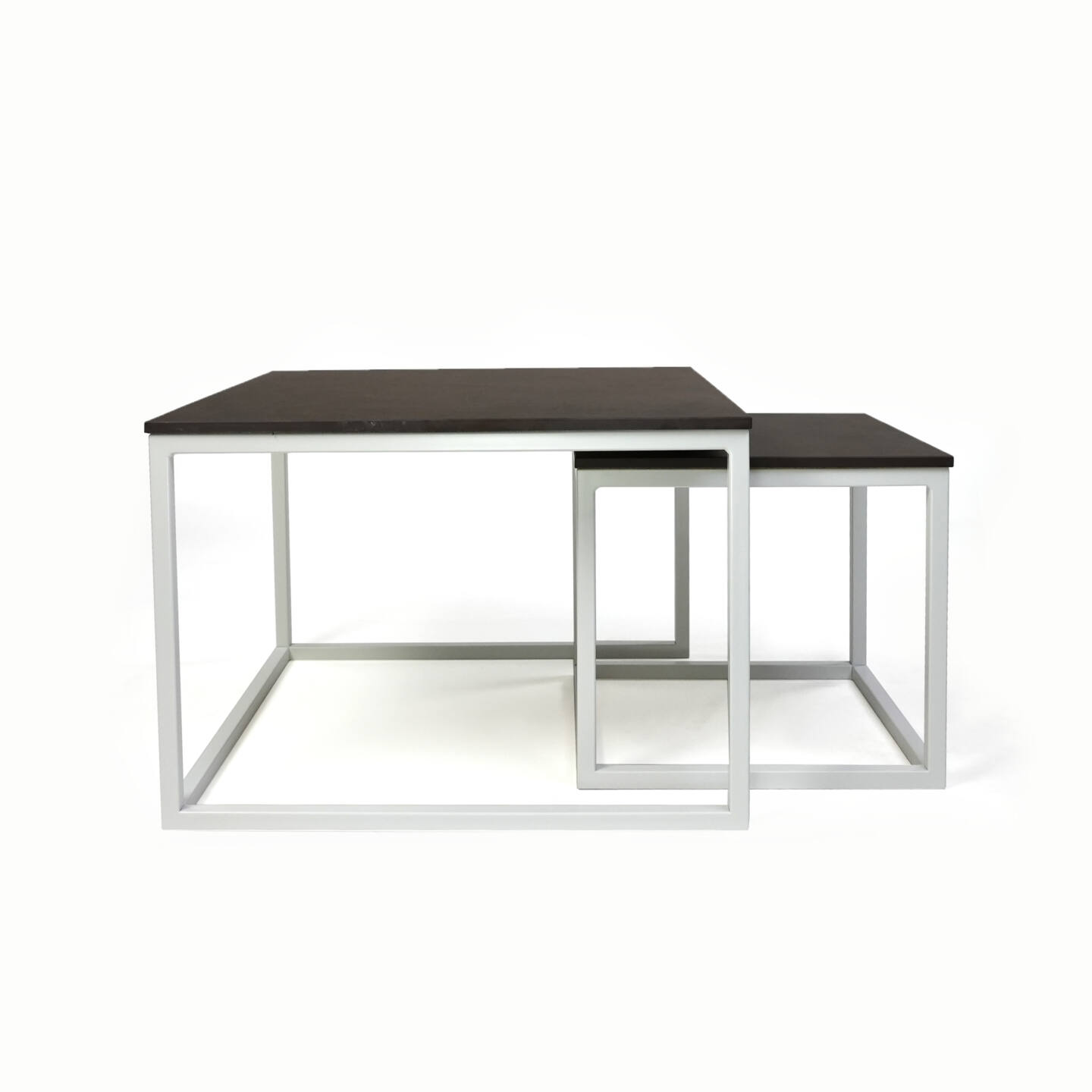 Tisch Franko Kanuhura Keramik Ossido Bruno 60×60 & 40×40