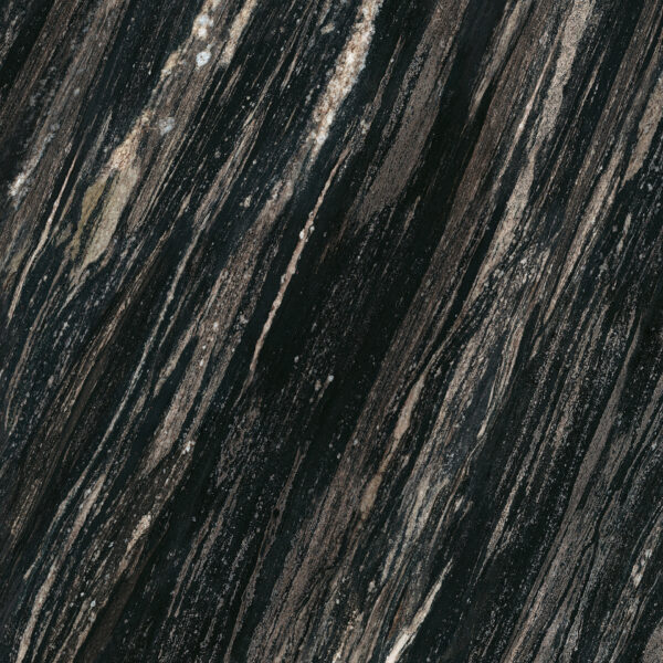 Großformatfliese Mirage Wanderlust WA06 Black Cosmic 120x278cm 6 mm