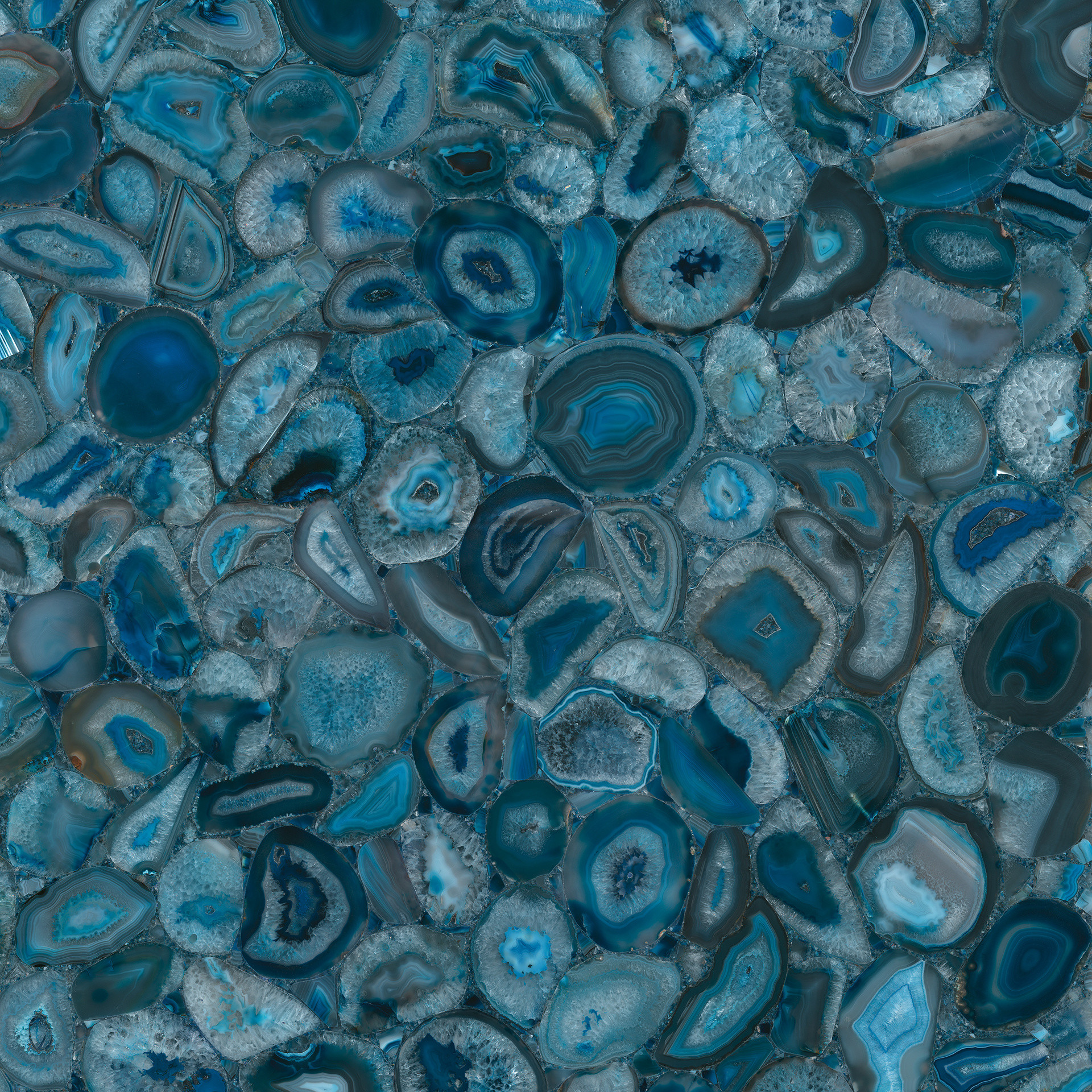 Großformatfliese Mirage Wanderlust WA08 Agata Blue 120x278cm 6 mm