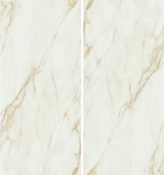 Großformatfliese Baldocer Adaggio Gold 120x260cm 7 mm
