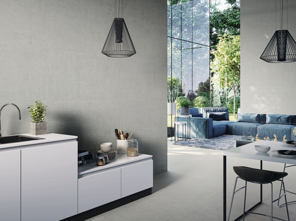 Großformatfliese Baldocer Arkety Grey 120x240cm 6 mm