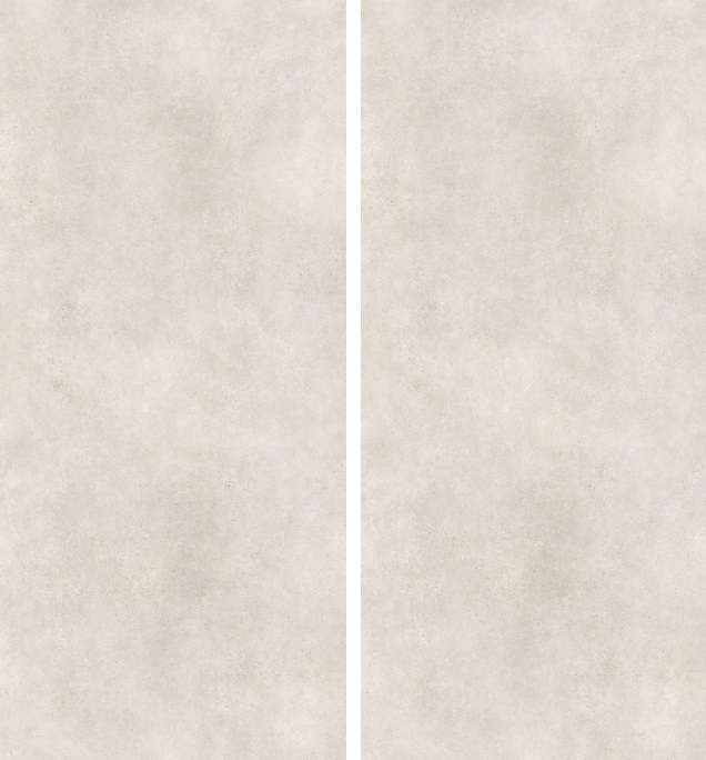 Großformatfliese Baldocer Asphalt Off-White 120x260cm 6 mm