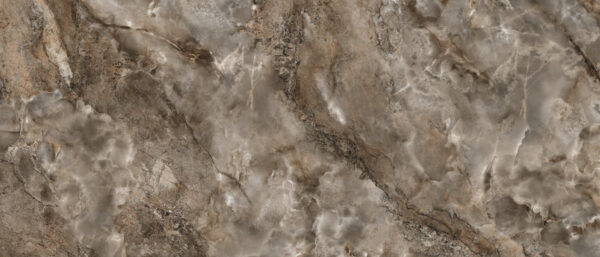 Großformatfliese AB Aura Brown 120x280cm 7 mm