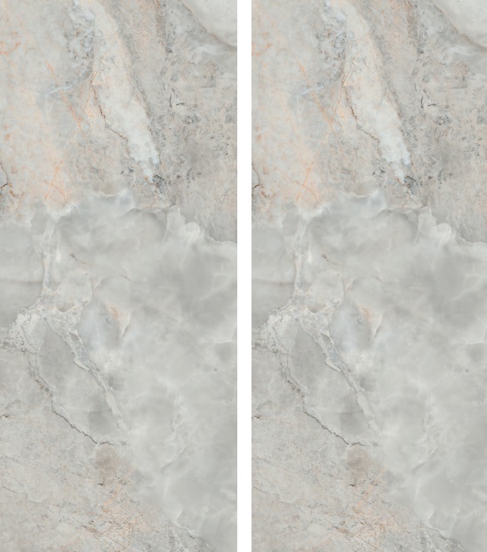 Großformatfliese AB Aura Snow 120x280cm 6 mm oder 7 mm