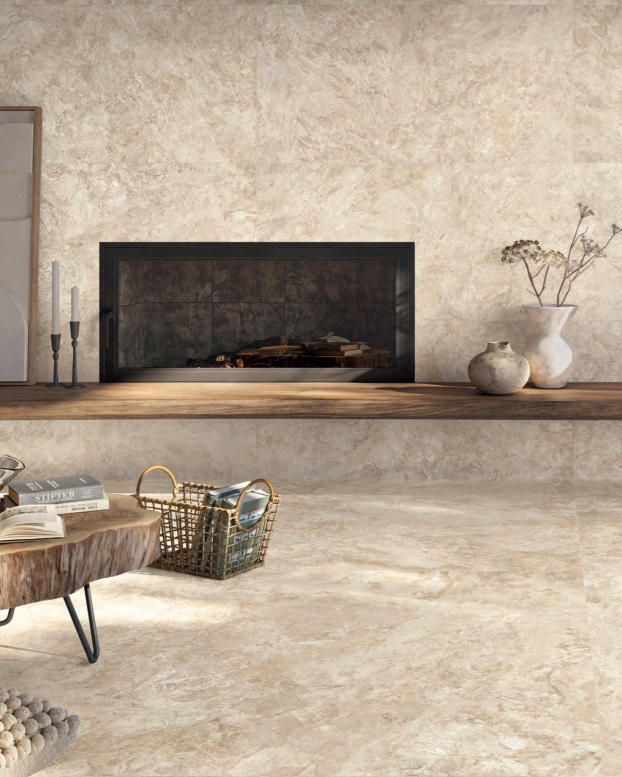 Großformatfliese Baldocer Canyon Beige 120x260cm 6 mm
