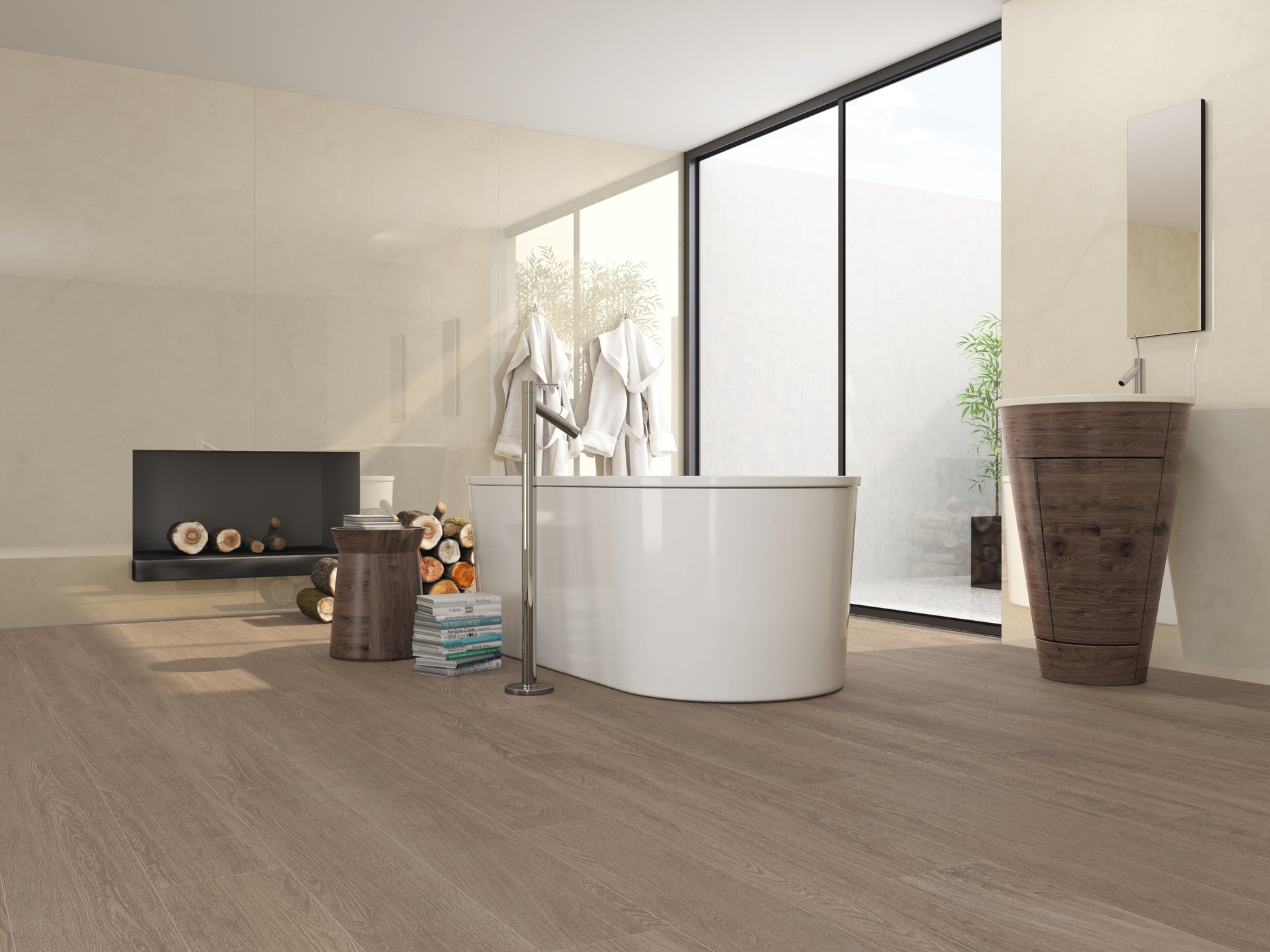 Großformatfliese AB Classic Cream 120x240cm 6 mm oder 7 mm