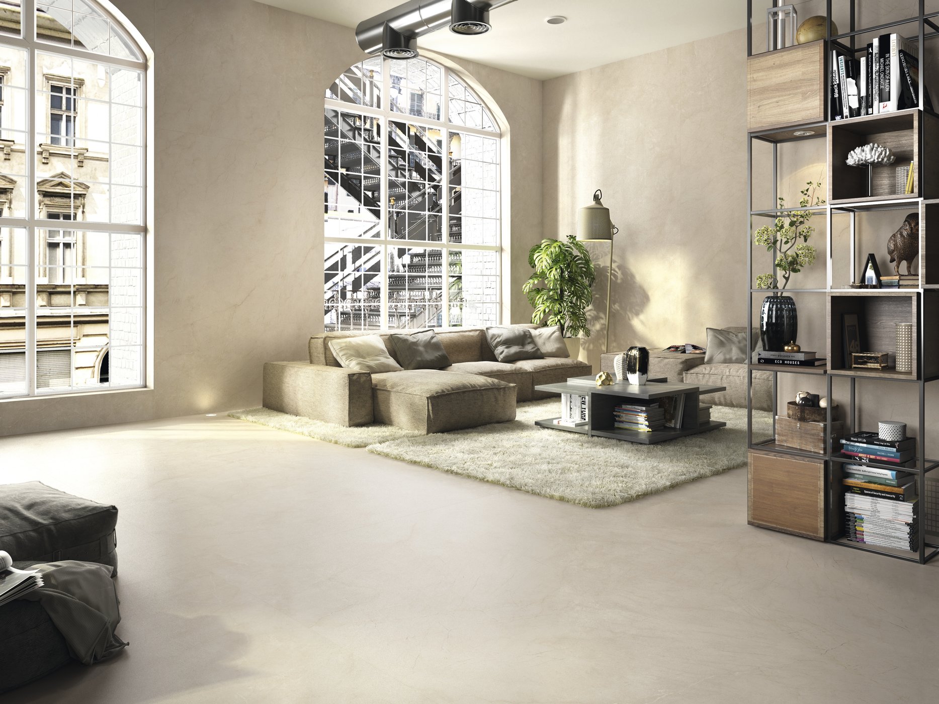 Großformatfliese AB Classic Cream 120x240cm 6 mm oder 7 mm