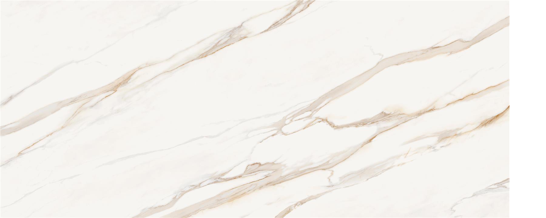 Großformatfliese Alaplana Classic Gold White 120x280cm 6 mm