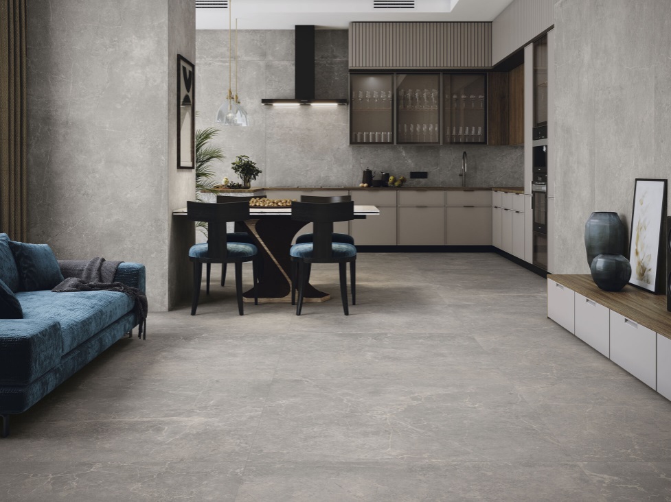 Großformatfliese Baldocer Concept Grey 120x260cm 6 mm oder 7 mm