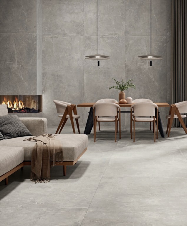 Großformatfliese Baldocer Concept Pearl 120x260cm 6 mm oder 7 mm