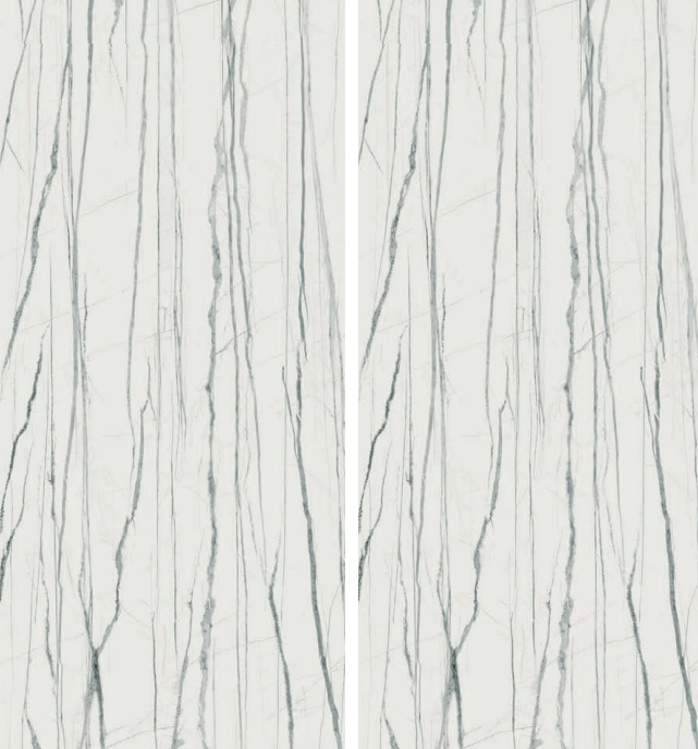 Großformatfliese AB Daren Blanc 120x260cm 7 mm