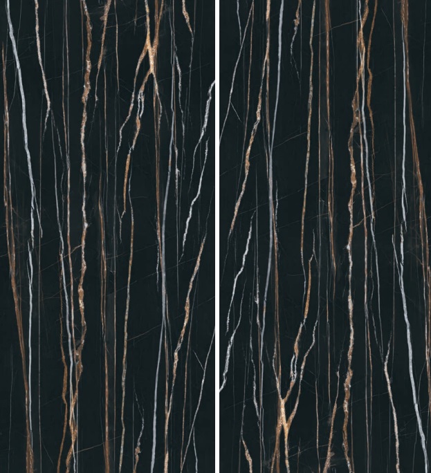 Großformatfliese AB Daren Noir 120x260cm 7 mm