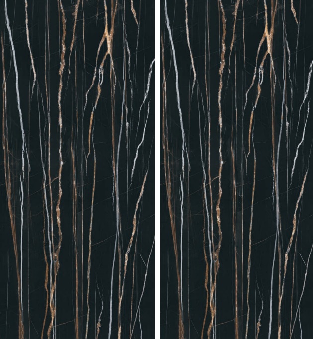 Großformatfliese AB Daren Noir 120x260cm 7 mm