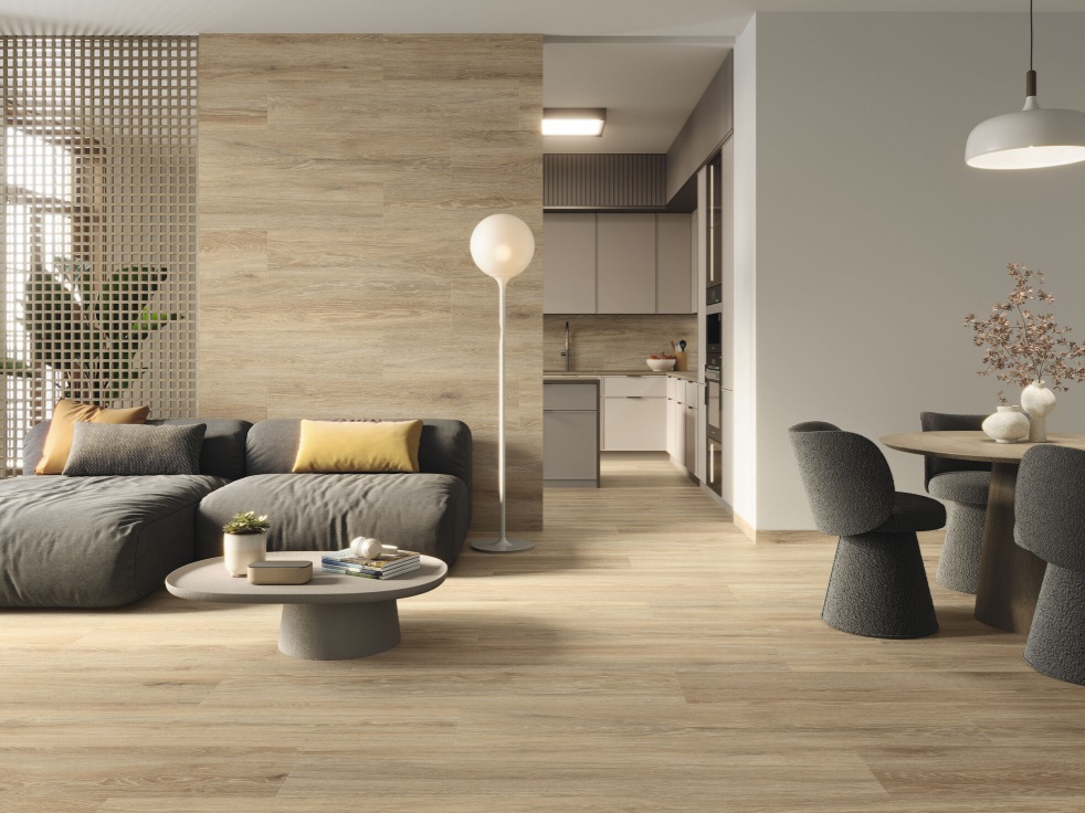 Großformatfliese Baldocer Ducale Cedar 120x260cm 6 mm