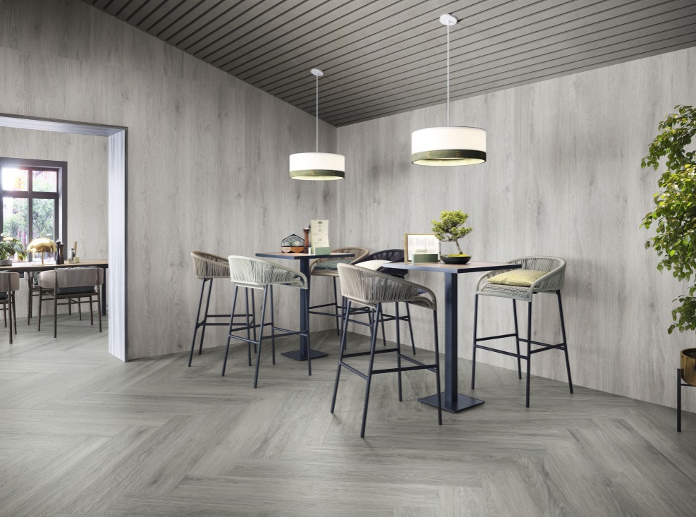 Großformatfliese Baldocer Ducale Grey 120x260cm 6 mm