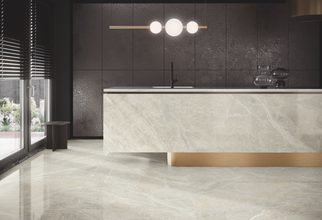 Großformatfliese Baldocer Electra Almond 120x280cm 6 mm oder 7 mm