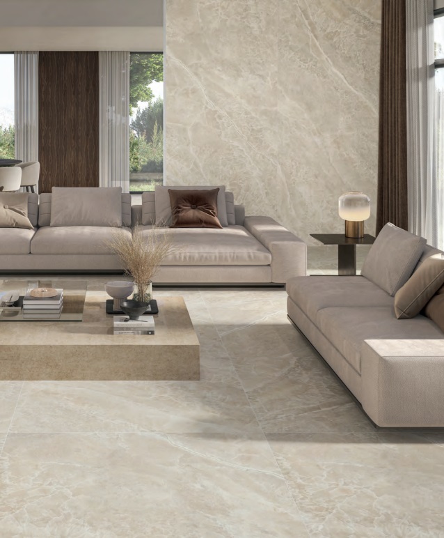 Großformatfliese Baldocer Electra Almond 120x280cm 6 mm oder 7 mm