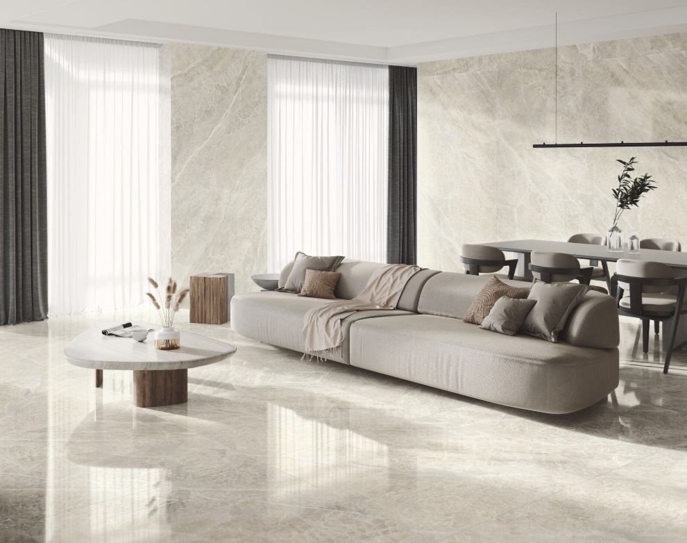Großformatfliese Baldocer Electra Sand 120x280cm 6 mm oder 7 mm