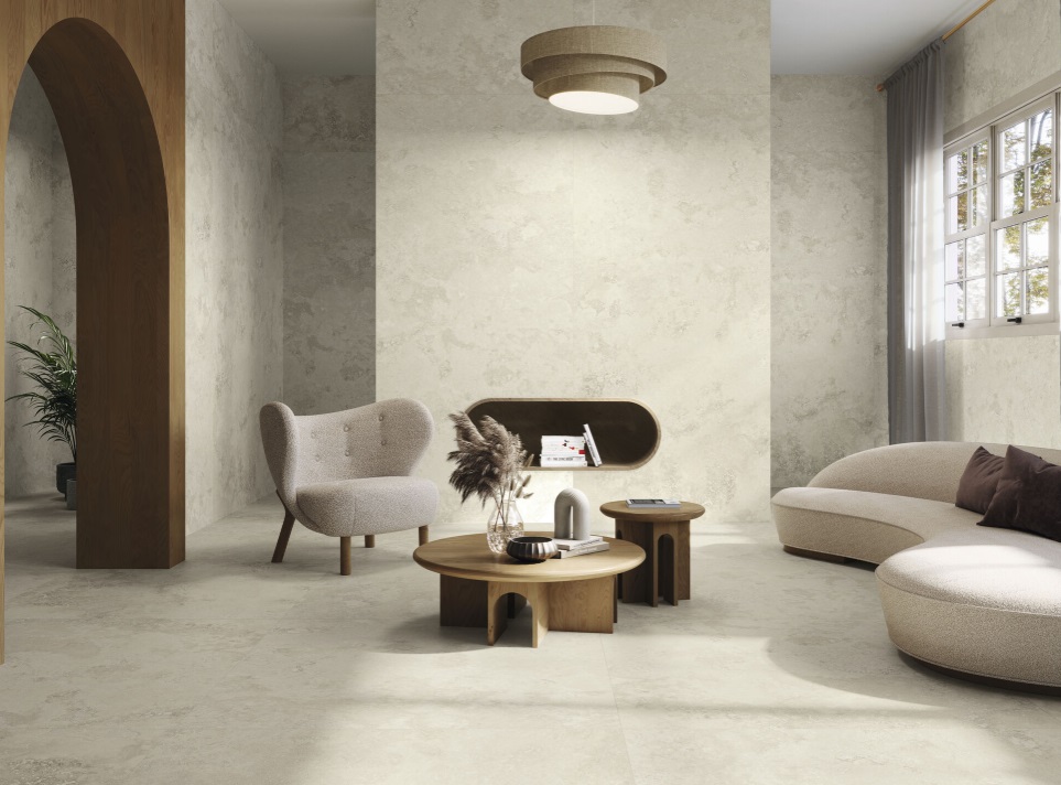 Großformatfliese Baldocer Florence Beige 120x260cm 6 mm