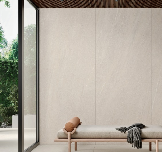 Großformatfliese Alaplana Halton Cream 120x280cm 6 mm
